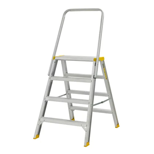 Arbetsbock m. räcke W55ABR 4+4 steg