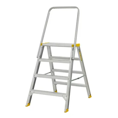 Arbetsbock m. räcke W55ABR 4+4 steg