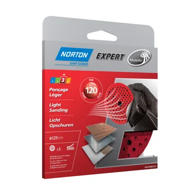 Sliprondell multi-air ø 125 mm, k120, 5-pack