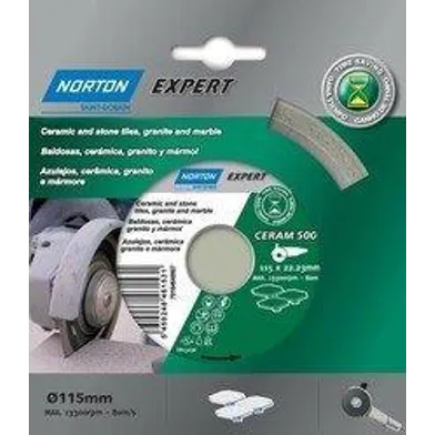 Diamantkapklinga CERAM 500 115x22,23 mm, segmenthöjd 7 mm