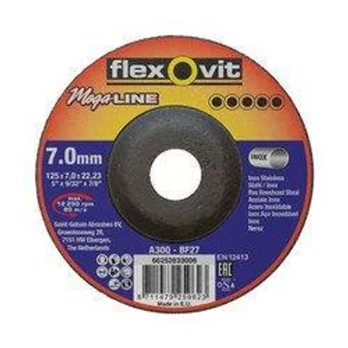 Navrondell BF27 Mega-Line INOX 125x7,0x22,23 mm