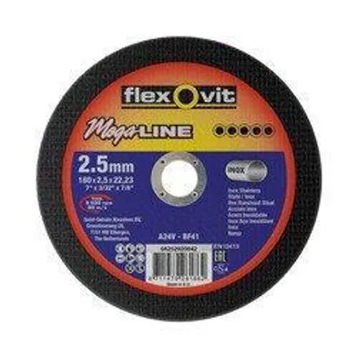 Kapskiva BF41 Mega-Line INOX 180x2,0x22,23 mm