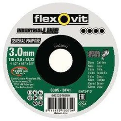 Kapskiva BF41 Industrial-Line Universell 115x3,0x22,23 mm