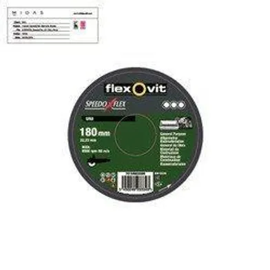 Diamantkapklinga Speedo-Flex Universell 180x22,23 mm, segment 2,4x10 mm