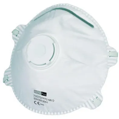 Andningsskydd ffp2 nr d med ventil, 10-pack