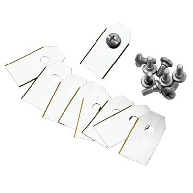 Reservblad 9st, inkl. skruv