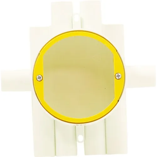 Kopplingsdosa Gul, dubbelgips