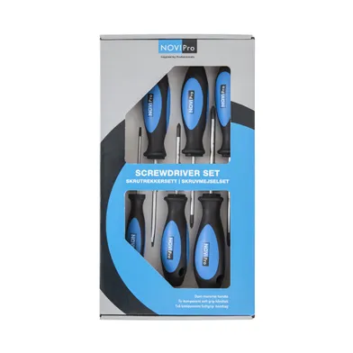 Skruvmejselset PH, PZ och Spår