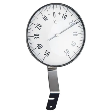 Termometer Ute Ø 75 mm, Rostfri