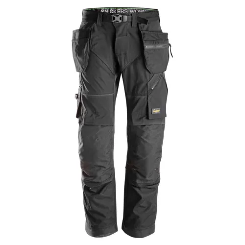 Arbetsbyxa+ 6902 FlexiWork Strl. 46, Svart