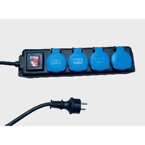 Grenuttag 4-vägs 1 m, IP44