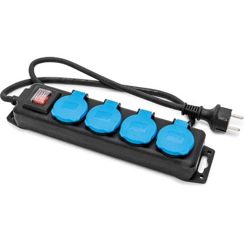 Grenuttag 4-vägs 1 m, IP44