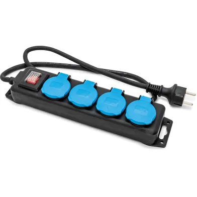 Grenuttag 4-vägs 1 m, IP44