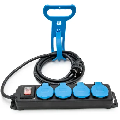 Grenuttag 4-vägs 3 m, IP44