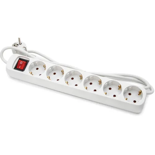 Grenuttag 6-vägs 1,5 m, ip20