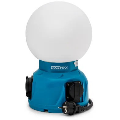 Arbetsbelysning glob led med uttag 28 w, 1800 lm, ip54