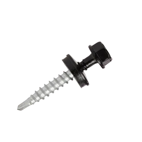 Farmarskruv JT2 f. trä, C3 4,8x35 mm, Svart, 25 st/frp