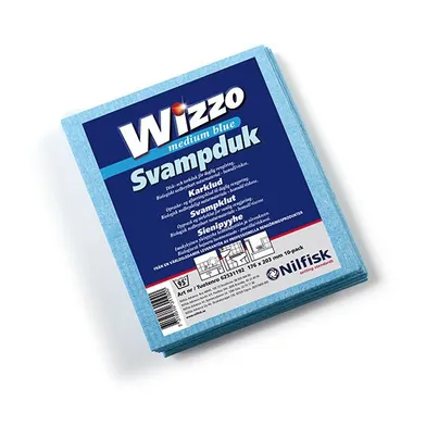 Svampduk blå 10-pack