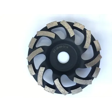 Slipskål Svart f. mjuk betong