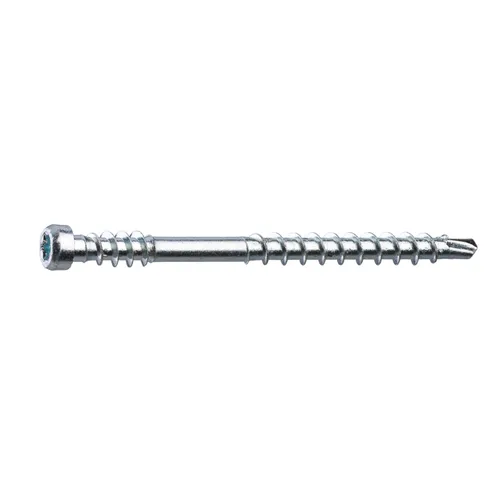 Listskruv m. borrspets & stödgänga Trä/Stål 3,3x48 mm, FZB, 200 st/frp