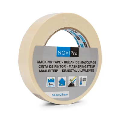 Maskeringstejp Standard 25 mm, 50 m