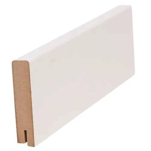 Fönstersmyg vitmålad MDF 16x75 mm, 4200 mm
