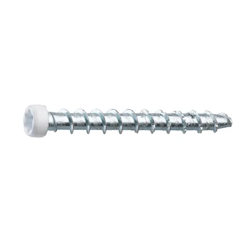 Listskruv Betong 4,5x40 mm, Vit, 100 st/frp