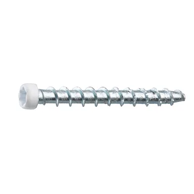 Listskruv Betong 4,5x40 mm, Vit, 100 st/frp