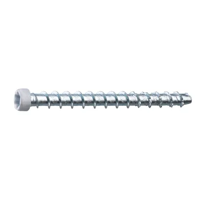 Listskruv Betong 4,5x50 mm, Vit, 100 st/frp