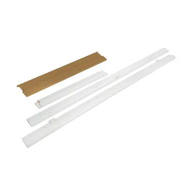 Karmset 118 mm, Vit kvistfri m. tätningslist M7x21