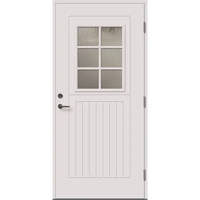 Ytterdörr Classic, Vit M9x21, Höger
