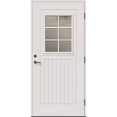 Ytterdörr Classic, Vit M10x21, Höger