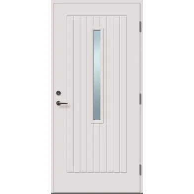 Ytterdörr Trend, Vit M10x21, Höger