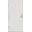 Ytterdörr Slät, Vit M10x21, Höger