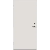 Ytterdörr Slät, Vit M9x20, Vänster