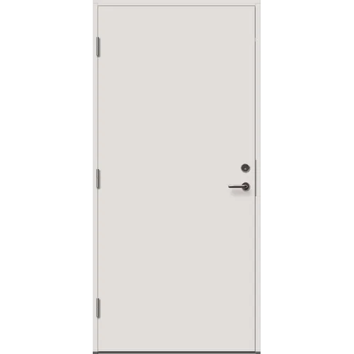 Ytterdörr Slät, Vit M9x21, Vänster