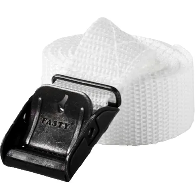 Spännrem 400 kg 2-pack 25 mm, 1 m, vit