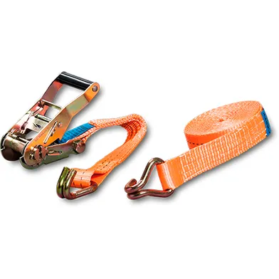 Spännband med krok 5 m 35 mm, 2500 kg, orange