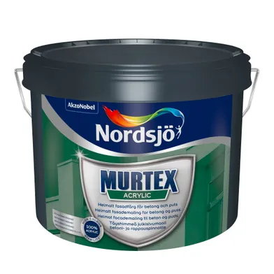 Putsfasadfärg Murtex Acrylic Baseblack 2,3 l