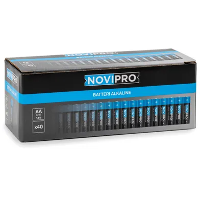 Batteri AA/LR6, 40-pack