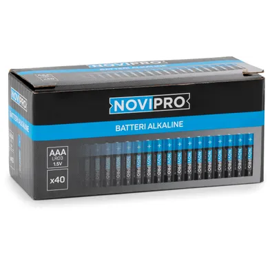 Batteri AAA/LR03, 40-pack
