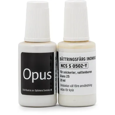Bättringsfärg Inne Vit S0502-Y, 20 ml
