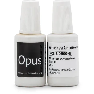 Bättringsfärg Ute Vit S0500-N, 20 ml