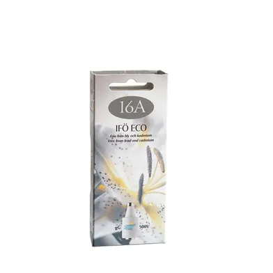 Smältproppar Tröga 16 A, DII, Grå, 5-pack