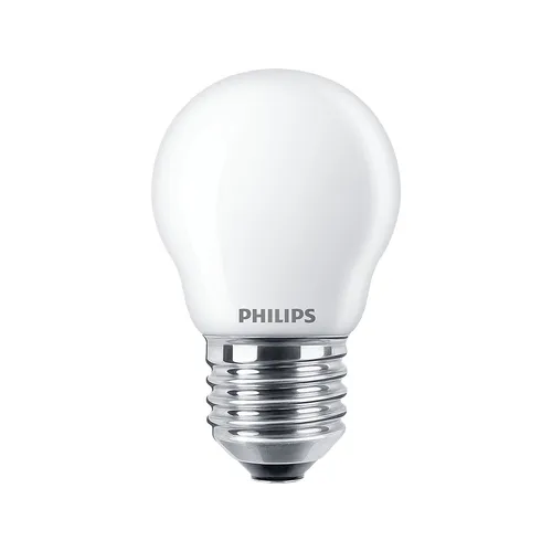 Klotlampa LED E27 4,3 W (40 W), Varmvit, Matt