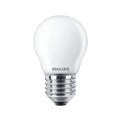 Klotlampa LED E27 4,3 W (40 W), Varmvit, Matt