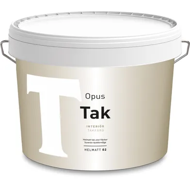 Takfärg Vit 9 l