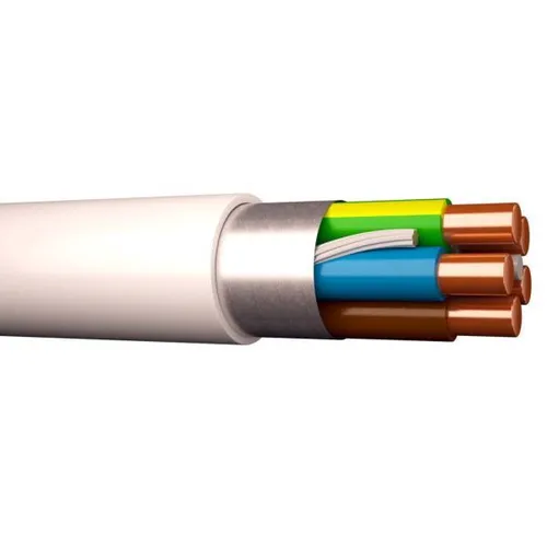 Installationskabel EQLQ  5G2,5 mm² CPR Vit, 50 m
