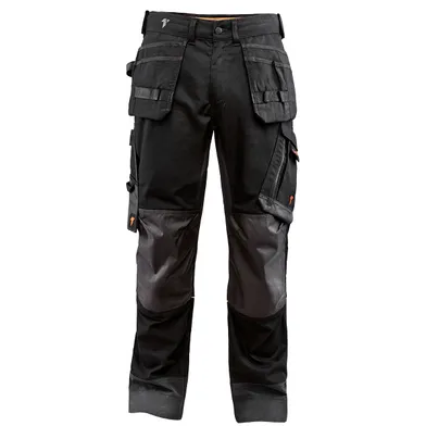 Arbetsbyxa Classic, Svart/Grå Strl. 58