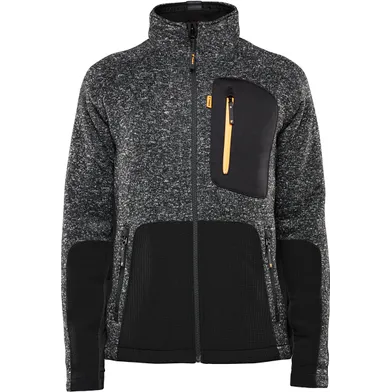 Fleecejacka Classic Grå/Svart Strl. XXL